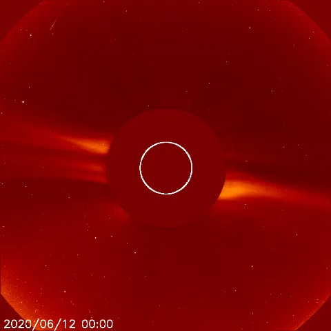 Image of solar wind