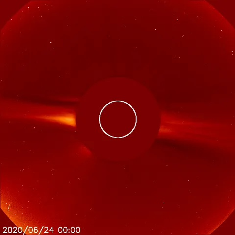 Image of solar wind