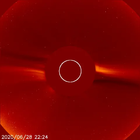 Image of solar wind