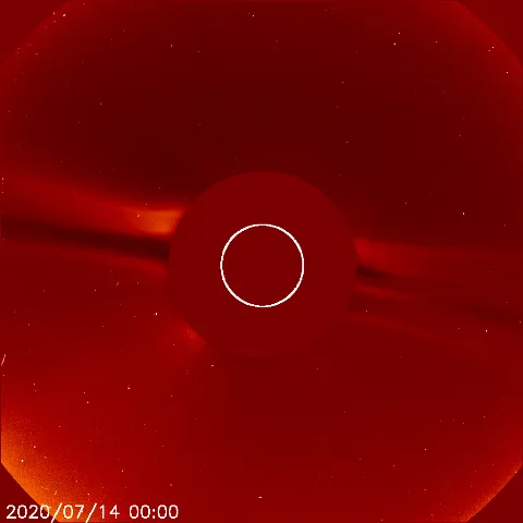 Image of solar wind