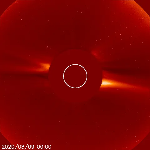 Image of solar wind