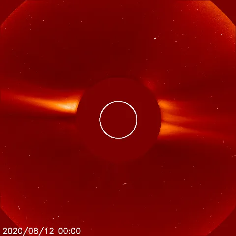 Image of solar wind