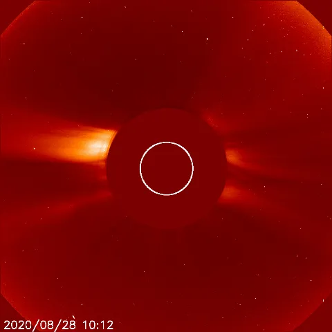 Image of solar wind