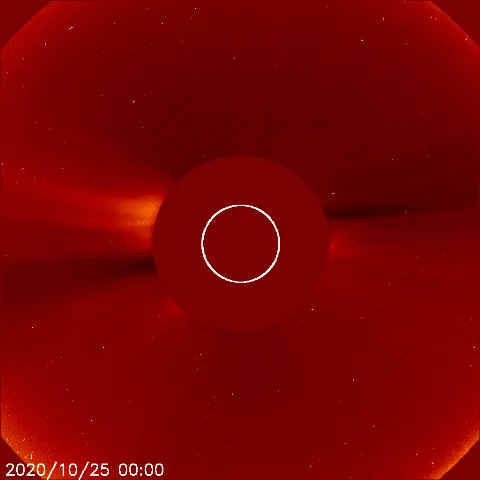 Image of solar wind