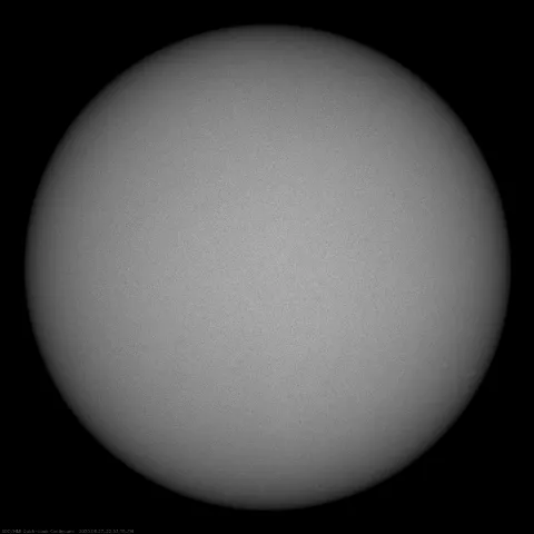 Image of Sun's photosphere