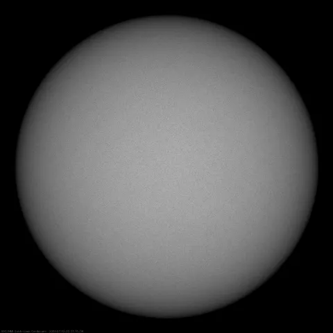 Image of Sun's photosphere