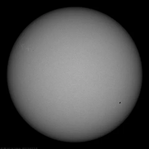 Image of Sun's photosphere