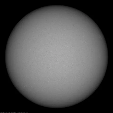 Image of Sun's photosphere