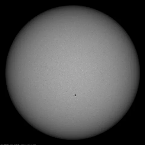 Image of Sun's photosphere