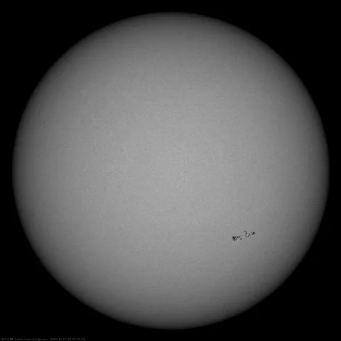 Image of Sun's photosphere