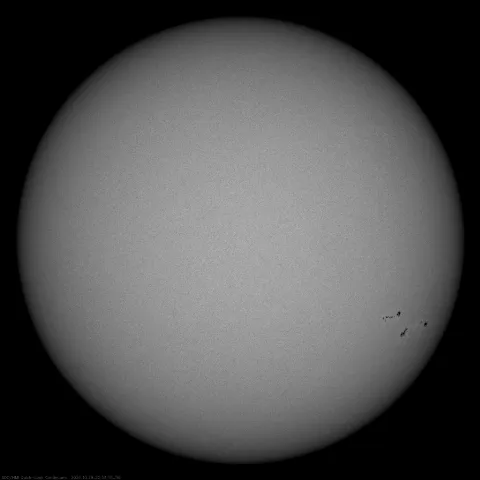 Image of Sun's photosphere