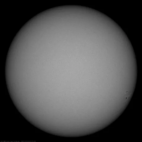 Image of Sun's photosphere