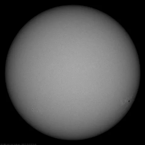 Image of Sun's photosphere