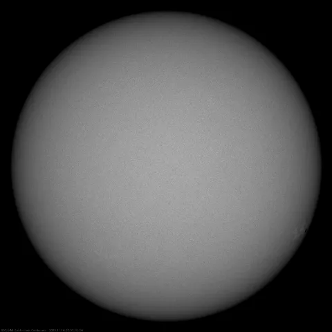 Image of Sun's photosphere