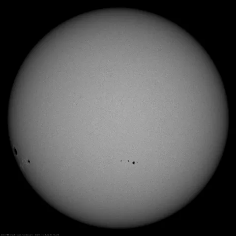 Image of Sun's photosphere