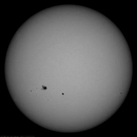 Image of Sun's photosphere