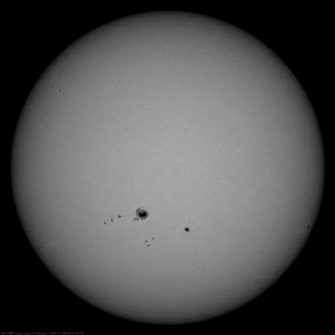 Image of Sun's photosphere