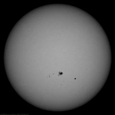 Image of Sun's photosphere