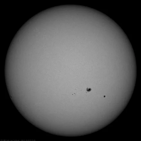 Image of Sun's photosphere