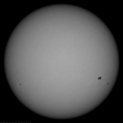 Image of Sun's photosphere