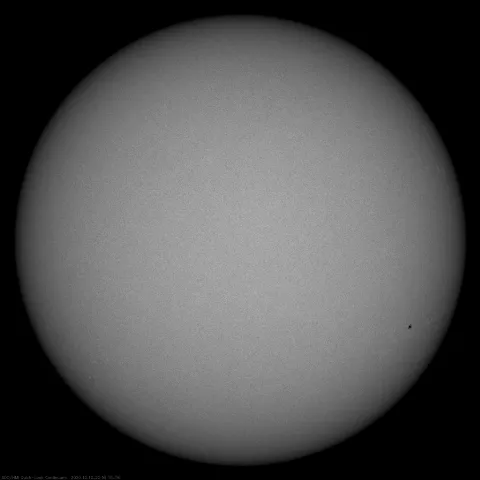 Image of Sun's photosphere