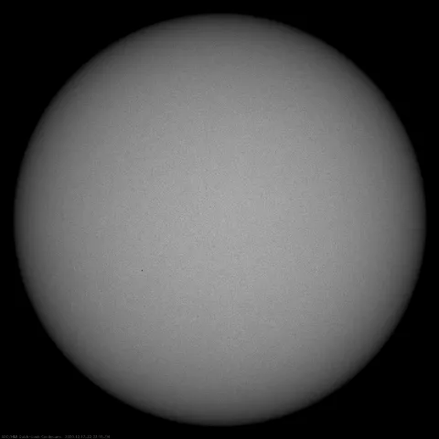 Image of Sun's photosphere