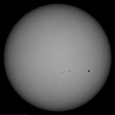 Image of Sun's photosphere