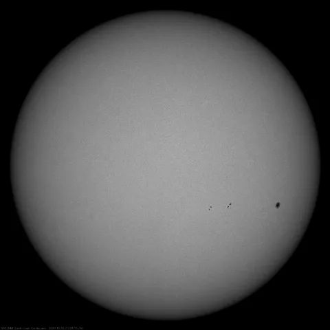 Image of Sun's photosphere