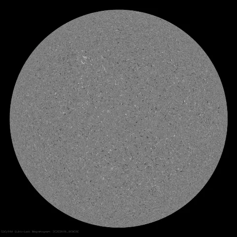 Image of Sun's magnetic field