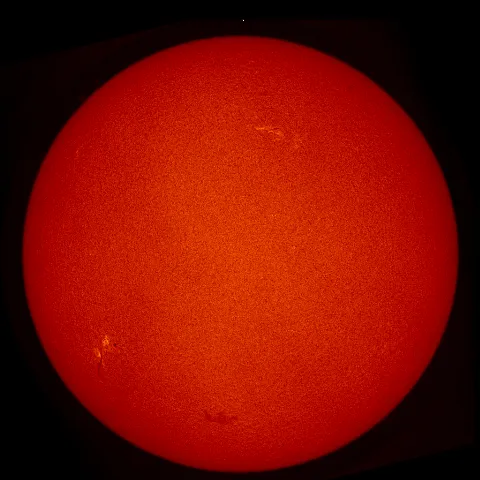 Image of Sun's chromosphere