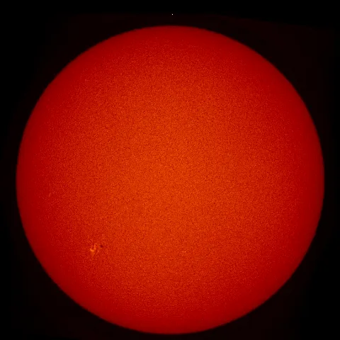 Image of Sun's chromosphere