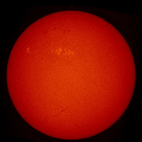 Image of Sun's chromosphere