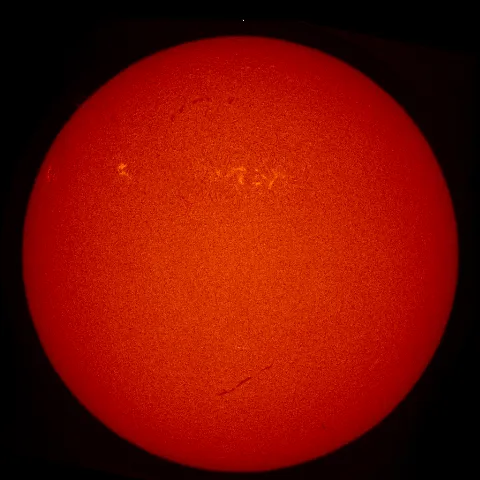 Image of Sun's chromosphere