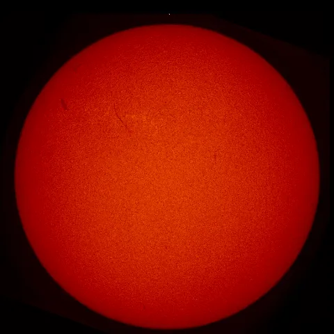 Image of Sun's chromosphere