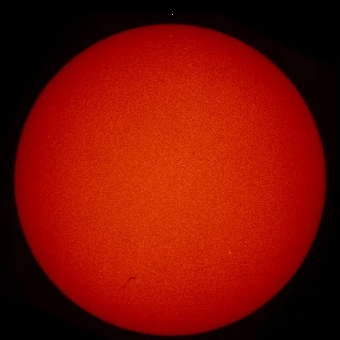 Image of Sun's chromosphere