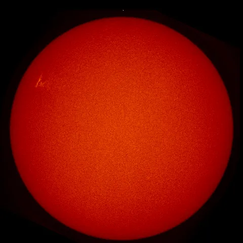 Image of Sun's chromosphere