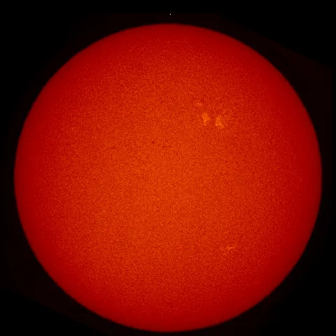 Image of Sun's chromosphere