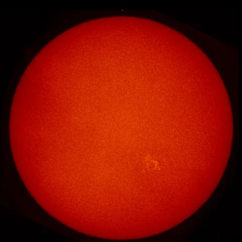 Image of Sun's chromosphere