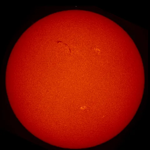 Image of Sun's chromosphere