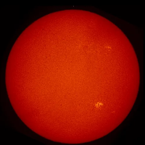 Image of Sun's chromosphere