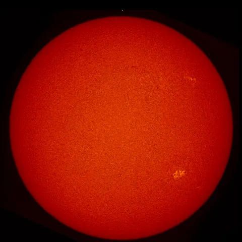 Image of Sun's chromosphere