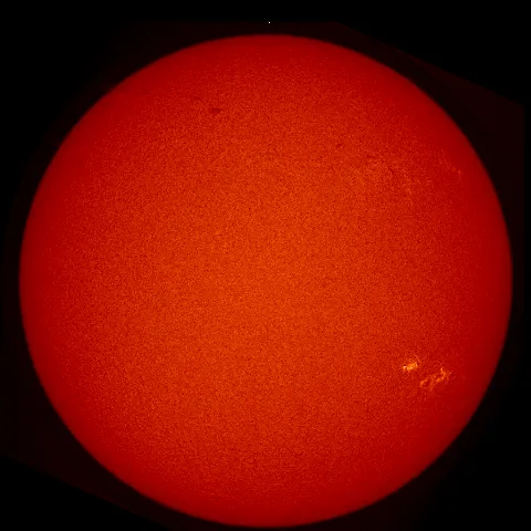 Image of Sun's chromosphere