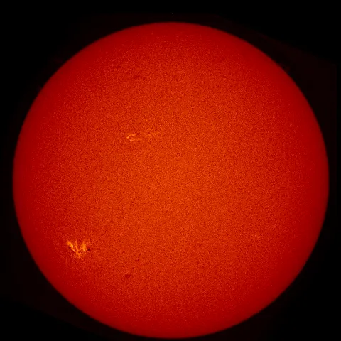 Image of Sun's chromosphere