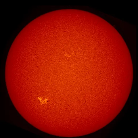 Image of Sun's chromosphere