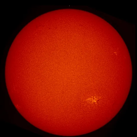 Image of Sun's chromosphere