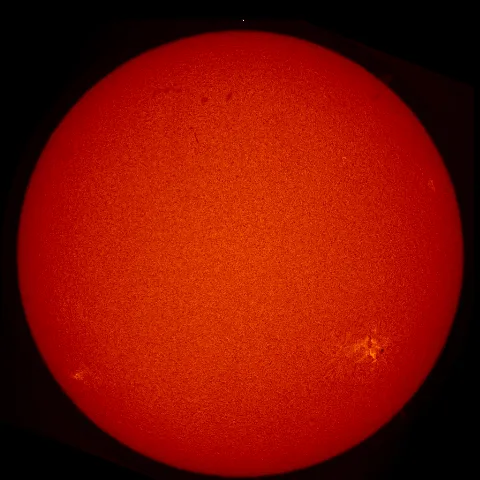 Image of Sun's chromosphere