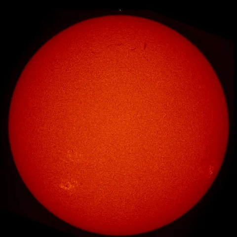 Image of Sun's chromosphere