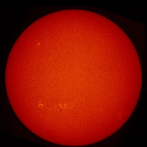 Image of Sun's chromosphere