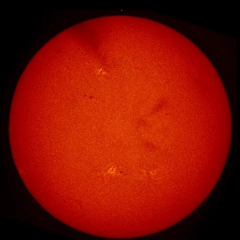 Image of Sun's chromosphere