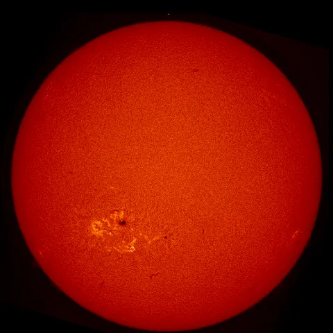 Image of Sun's chromosphere